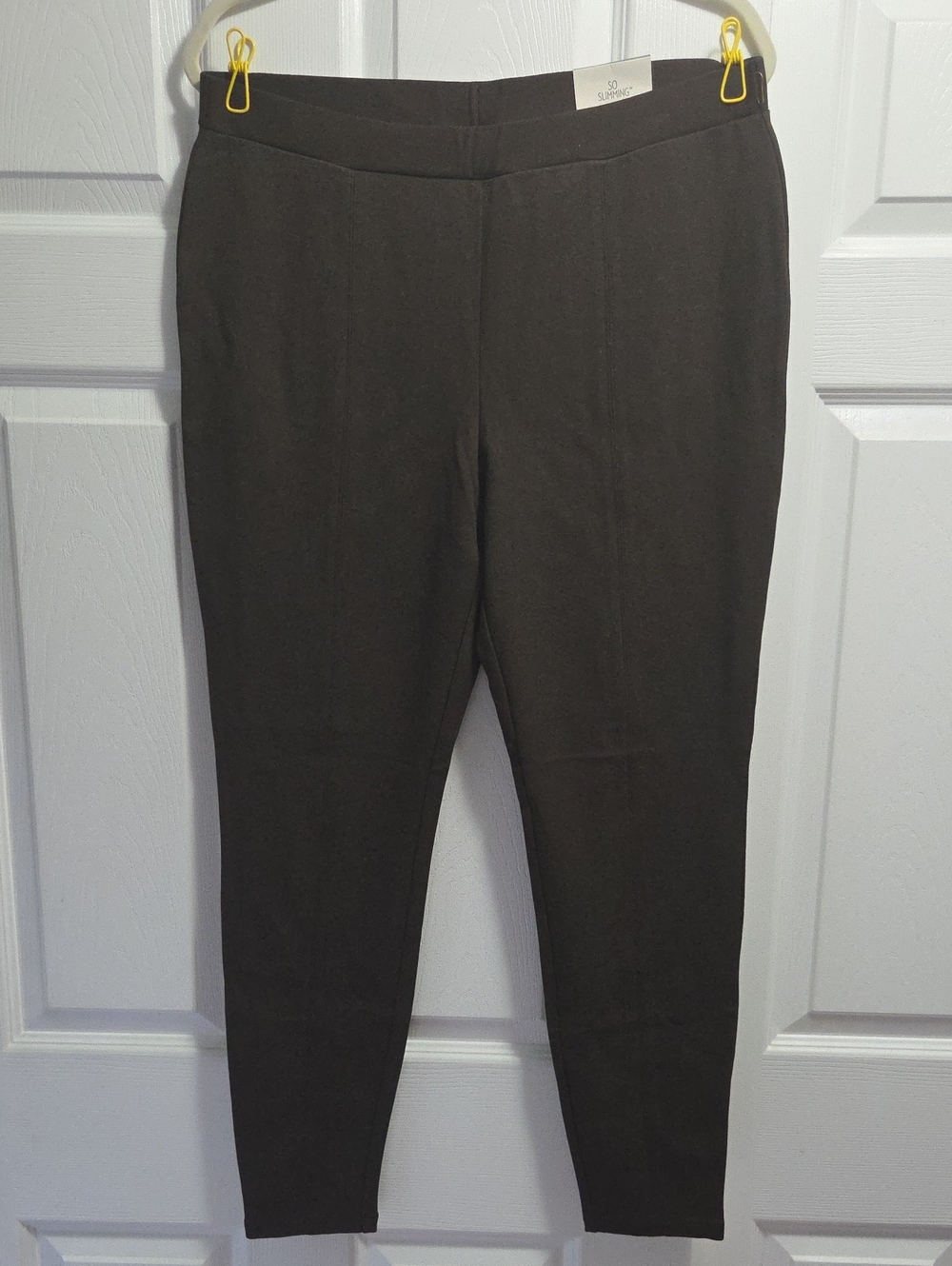Chico's So Slimming Brown Ponte Legging
